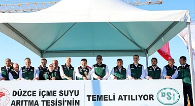 DÜZCE'NİN 50 YILLIK SU İHTİYACI ÇÖZÜLÜYOR