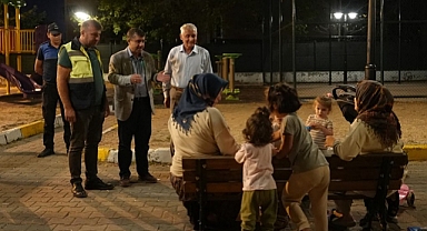 PARKLARDA GECE DENETİMİ