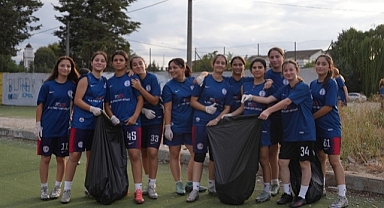 TEMİZLİK KAMPANYASINA SPORCULARDAN DESTEK