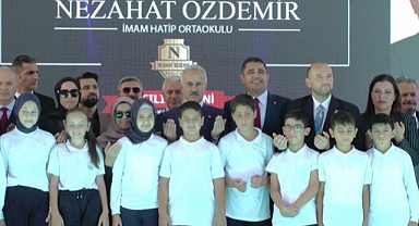 BURHAN ÖZDEMİR'İN YAPTIRDIĞI OKUL HİZMETE AÇILDI