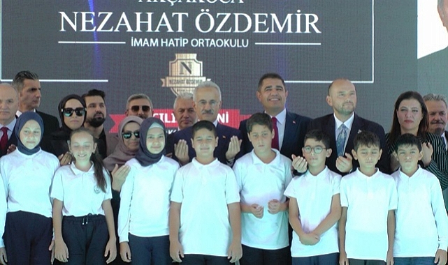 BURHAN ÖZDEMİR'İN YAPTIRDIĞI OKUL HİZMETE AÇILDI