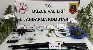 DÜZCE JANDARMASI YAKALADI