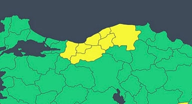 METEOROLOJİ'DEN SARI KODLU UYARI