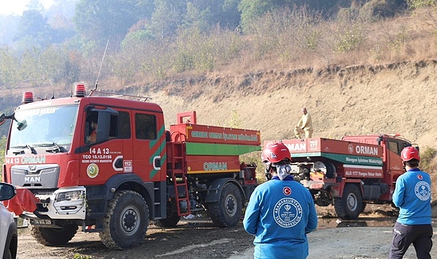 ORMAN YANGINI SÖNDÜRÜLDÜ