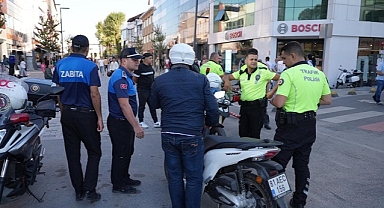 TRAFİĞE KAPALI ALANLARDA MOTOSİKLET DENETİMİ