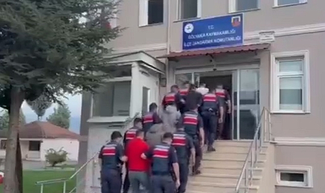 GÖLYAKA'DA 5 MAGANDA YAKALANDI!