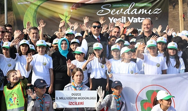 30 BİN FİDAN TOPRAKLA BULUŞTU