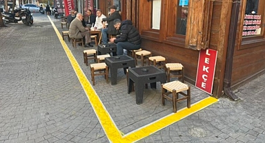 AKÇAKOCA ESNAFINA SARI ÇİZGİ SINIRI