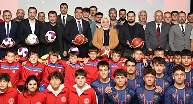 AMATÖR SPOR KULÜPLERİNE MALZEME YARDIMI