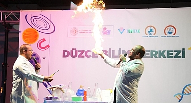 DÜZCE’DE BİLİM ŞENLİĞİ BAŞLADI