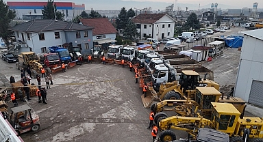 DÜZCE BELEDİYESİ KARLA MÜCADELEYE HAZIR