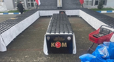 DÜZCE'DE SİLAH KAÇAKÇILARINA BÜYÜK DARBE