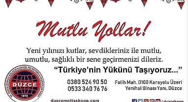 KAMYONCULAR KOOPERATİFİ'NDEN YENİ YIL KUTLAMASI