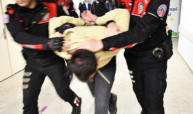 ÜNİVERSİTE HASTANESİ'NDE OLAY.. POLİS ANINDA MÜDAHALE ETTİ!