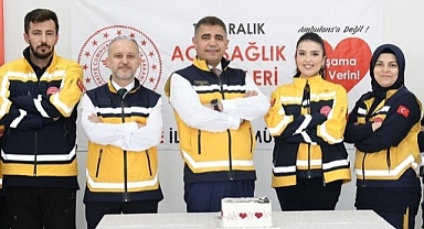 VALİ ASLAN AMBULANS SERVİSİNİ ZİYARET ETTİ