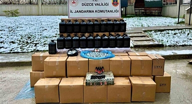 YILBAŞI ÖNCESİ KAÇAK ALKOL OPERASYONU