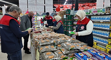 YILBAŞI ÖNCESİ MARKETLERE ŞOK DENETİM