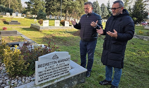 10 OCAK ÇALIŞAN GAZETECİLER GÜNÜ’NDE VEFA ZİYARETİ