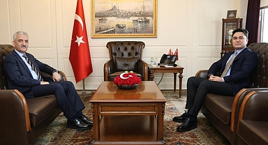 BAŞSAVCI EMRE'DEN VALİ MAKAS'A ZİYARET