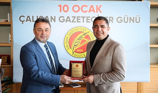 DÜZCE ÇALIŞAN GAZETECİLER CEMİYETİ BİR İLKE İMZA ATTI