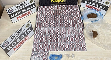 DÜZCE'DE 4 TORBACI TUTUKLANDI