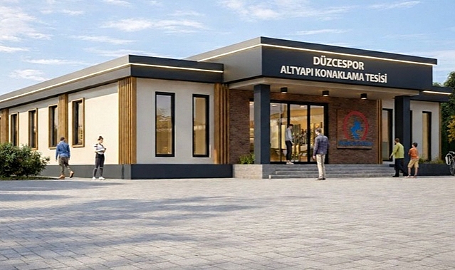 DÜZCESPOR ALTYAPI KONAKLAMA TESİSİ PROJESİ HAYATA GEÇİYOR