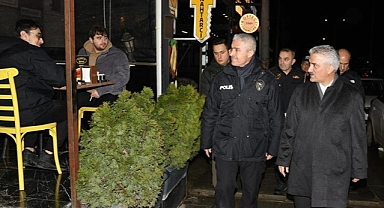 VALİ MAKAS ASAYİŞ DENETİMİNDE