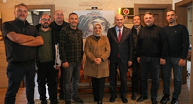  AYŞE KEŞİR VE BAŞKAN ÖZLÜ’DEN ÇALIŞAN GAZETECİLER CEMİYETİ’NE ZİYARET