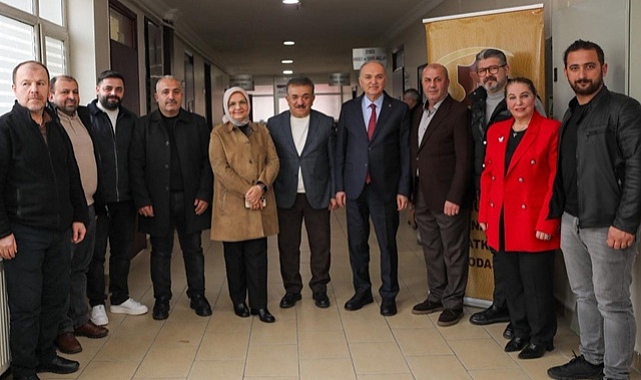 BAŞKAN ÖZLÜ ESNAF ODALARINI ZİYARET ETTİ
