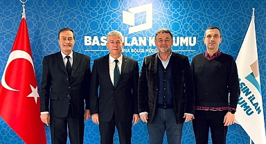 ÇALIŞAN GAZETECİLER CEMİYETİ’NDEN ÇORBACI’YA ZİYARET