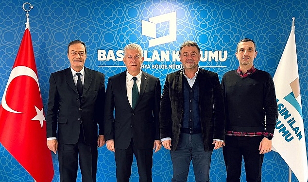 ÇALIŞAN GAZETECİLER CEMİYETİ’NDEN ÇORBACI’YA ZİYARET