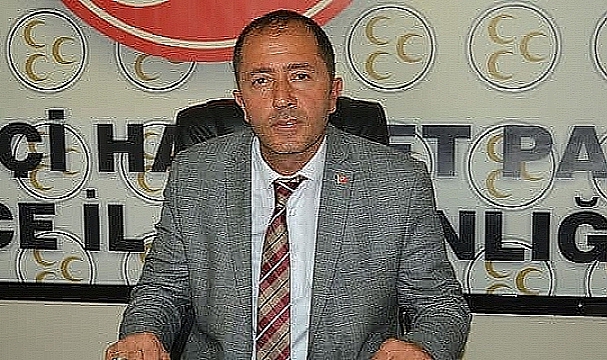 MHP'DEN BAŞKAN ÖZLÜ'YE DESTEK, ÇİMENTO FABRİKASI SAHİBİNE TEPKİ