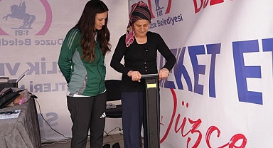 MİLLET BAHÇESİ’NDE ÜCRETSİZ VÜCUT ANALİZİ ÖLÇÜMÜ YAPILIYOR