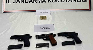 RİZE'DEN DÜZCE'YE SİLAH KAÇAKÇILIĞI