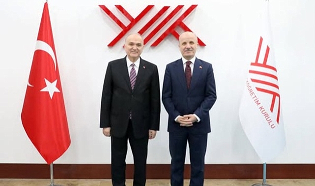 BAŞKAN ÖZLÜ, YÖK BAŞKANI İLE GÖRÜŞTÜ