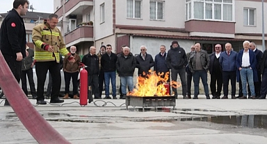 BELEDİYE OTOBÜS ŞOFÖRLERİ YANGIN EĞİTİMİ ALACAK