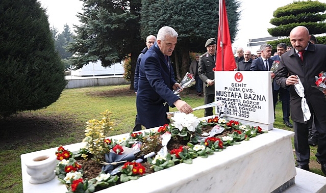 ÇANAKKALE ŞEHİTLERİ ANILDI