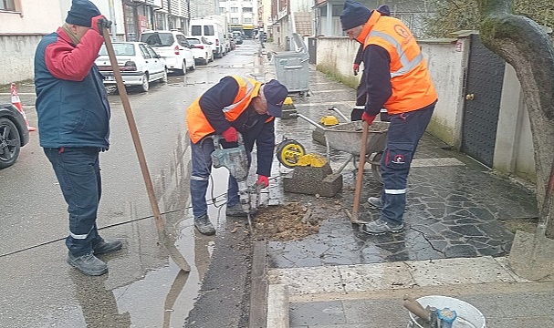 FEN İŞLERİ TÜM EKİPLERİYLE SAHADA 