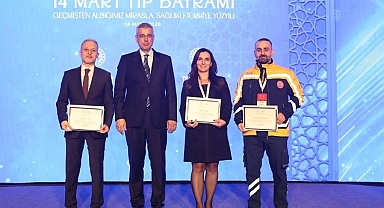 SAĞLIK MÜDÜRÜ YASİN YILMAZ VE EKİBİNE TEŞEKKÜR BELGESİ