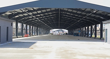 TUHAFİYECİLER KAPALI PAZARYERİ TAMAMLANDI