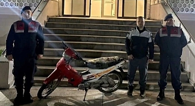 3 YIL ÖNCE ÇALINAN MOTOSİKLET BULUNDU
