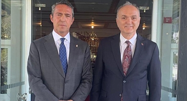 BAŞKAN ÖZLÜ ALİ KOÇ'LA BİRARAYA GELDİ