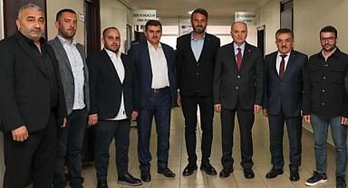 BAŞKAN ÖZLÜ ESNAF ODALARINI ZİYARET ETTİ