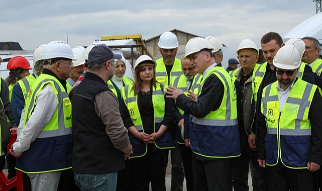 BAŞKAN ÖZLÜ İKTİDAR VE MUHALEFET İL BAŞKANLARIYLA SAHADA