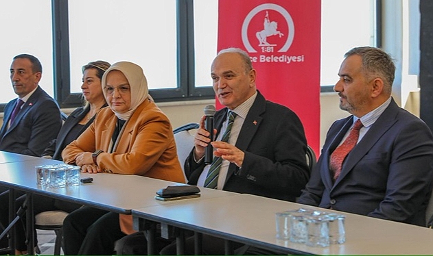 BAŞKAN ÖZLÜ MUHTARLARLA BİRARAYA GELDİ