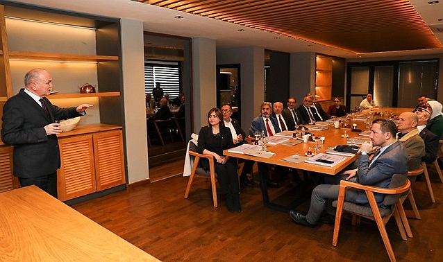 BAŞKAN ÖZLÜ TÜM SİYASİ PARTİ İL BAŞKANLARIYLA BULUŞTU