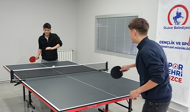DÜZCE BELEDİYESİ’NDEN GENÇLERE YENİ MEKAN