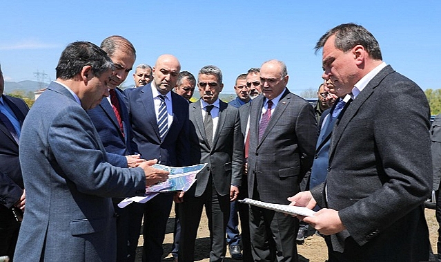 GÜMRÜK MÜDÜRLÜĞÜ PROJE SAHASI BAKANLIK HEYETİYLE İNCELENDİ