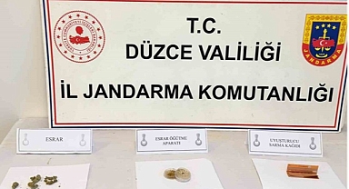 JANDARMA DENETİMİNDE UYUŞTURUCUDAN 8 GÖZALTI 