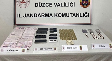 SAHTE ALTINLA DOLANDIRICILIK YAPAN 4 KİŞİ YAKALANDI